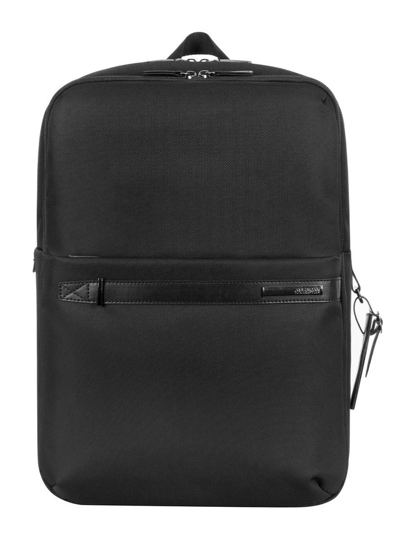 AMERICAN TOURISTER  Nobleton Backpack, 100% Polyester, Black|Smart Sleeve|Antimicrobial Lining|Laptop & Tablet Compartment|Adjustable Strap - 1 Year International Warranty  | Best Price UAE